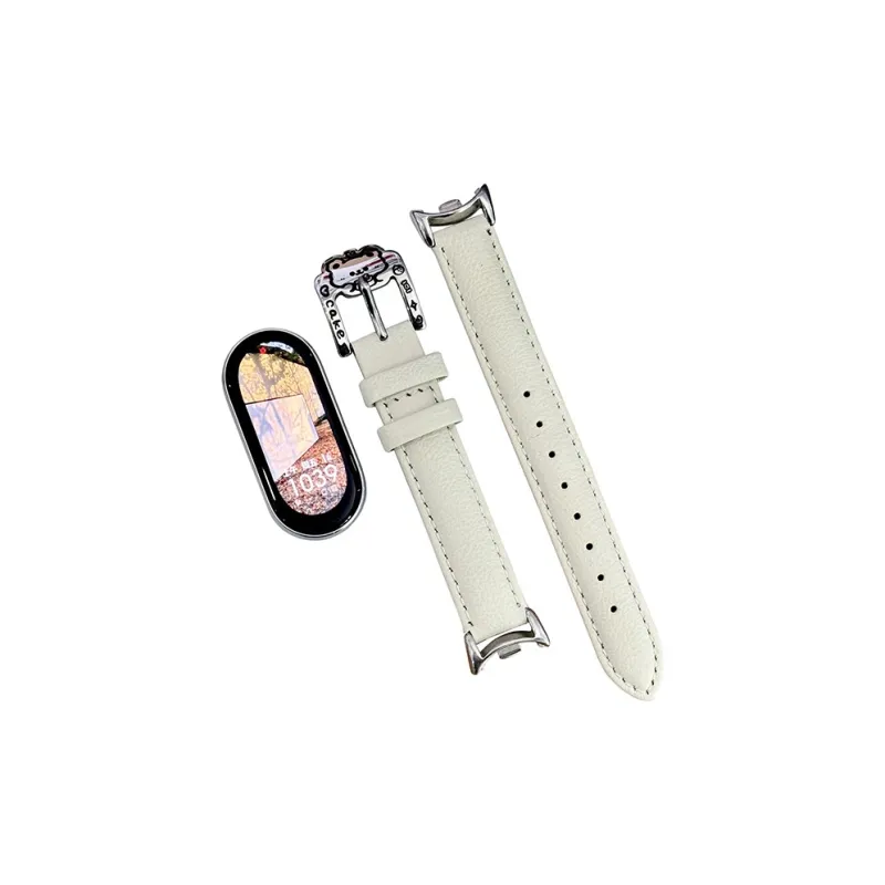 IBOANN Watch Bands Xiaomi Compatibility 140-170mm Artificial Leather Material-1