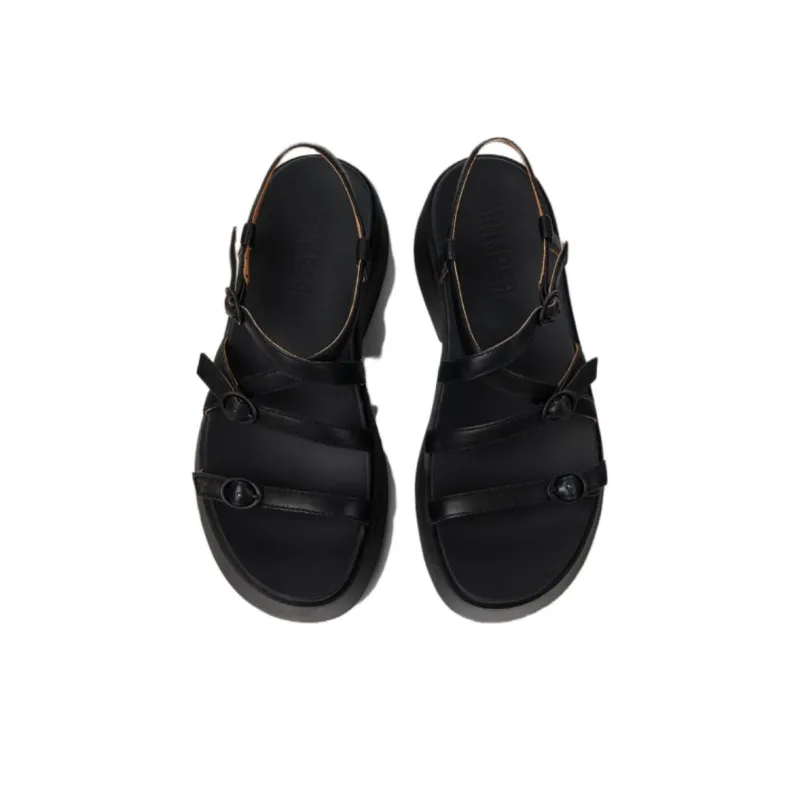 CAMPER Tasha Strap Sandals 4.9cm Women's Black-2