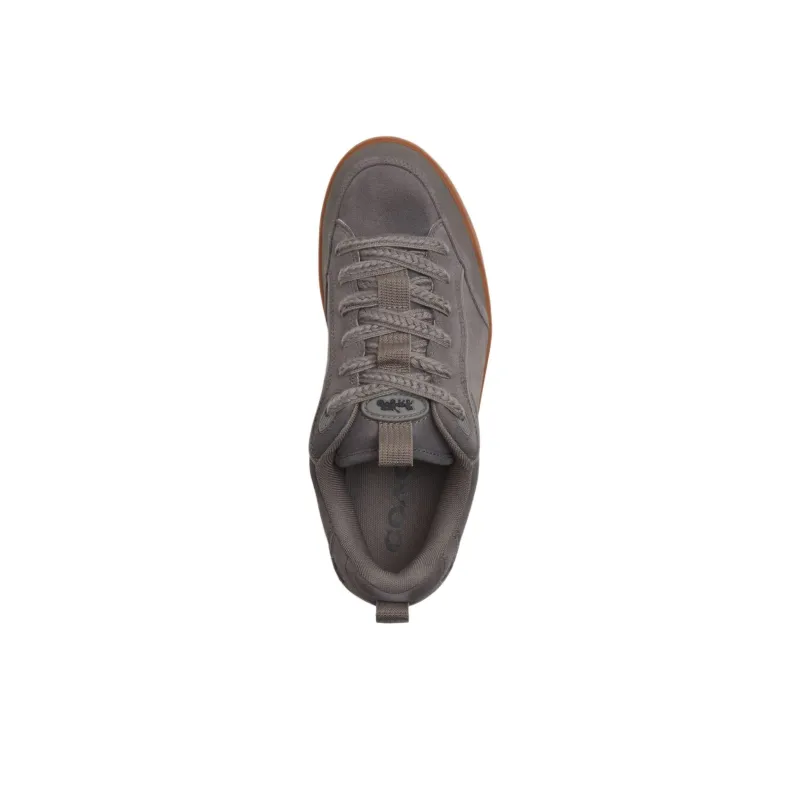COACH C203 Low Top Skateboard Shoes Men's Gray-3