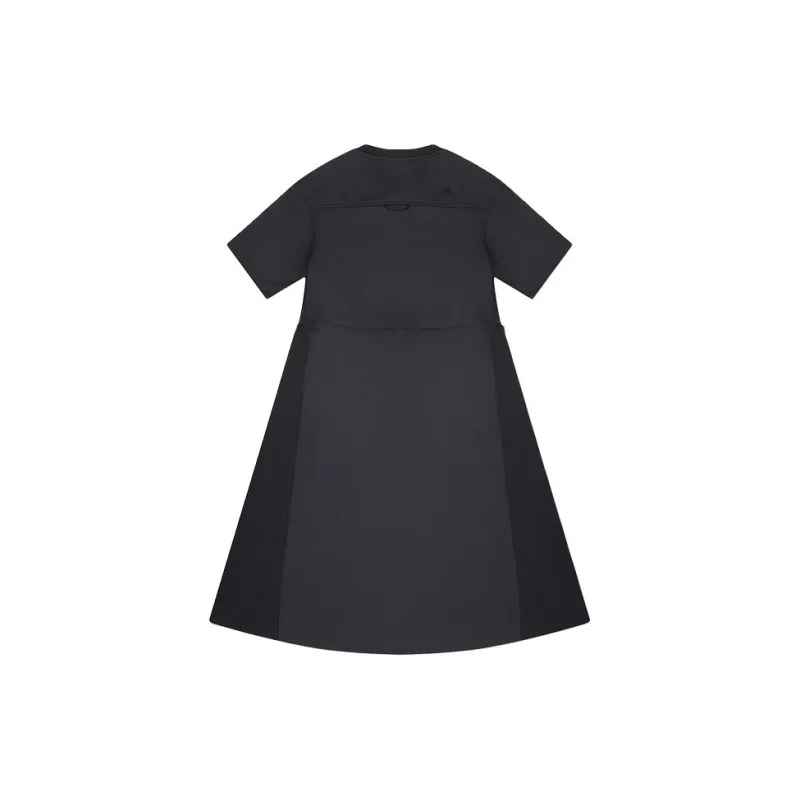 THE NORTH FACE UE Series Short-Sleeved Dresses Women's Cosmic Black-1