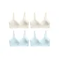 4 Pack (White 2+Blue 2)