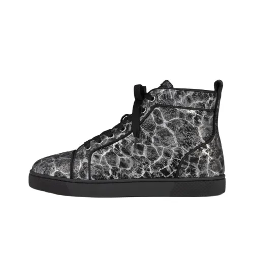 CL LUBOTING Louis High Top Skateboard Shoes Men's Gray