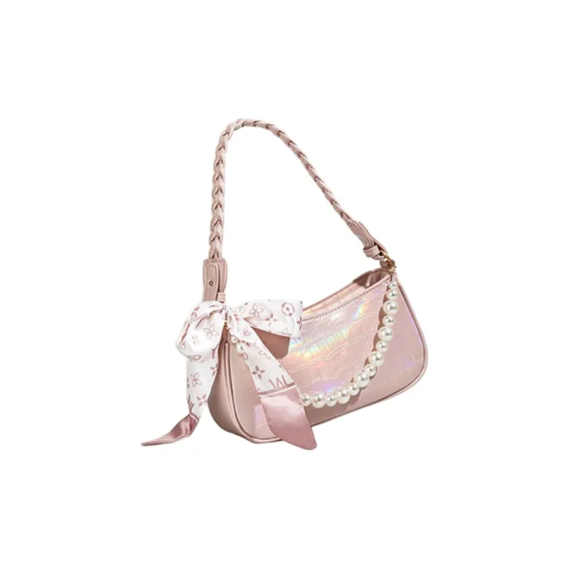 SEPTWOLVES PU Shoulder Bag, Crossbody Bag, Handbag Medium Size Women's Pink-2