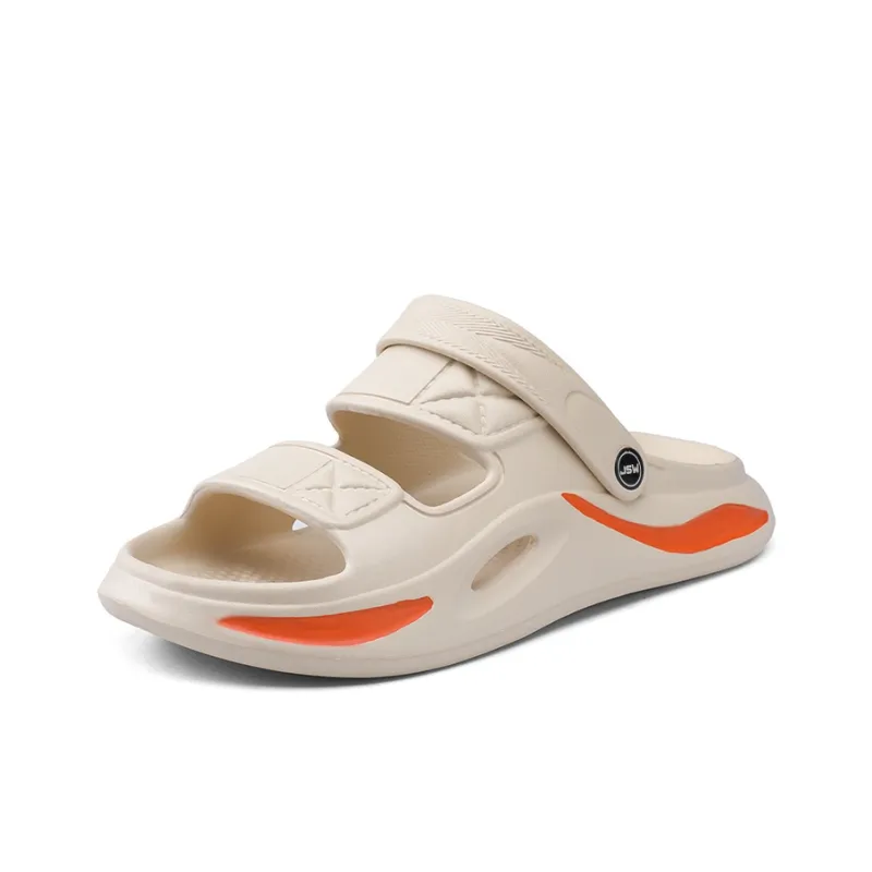 JEANSWEST EVA Odor Resistant Soft Sole Comfortable Men's Outerwear Slide Slippers Men's-7