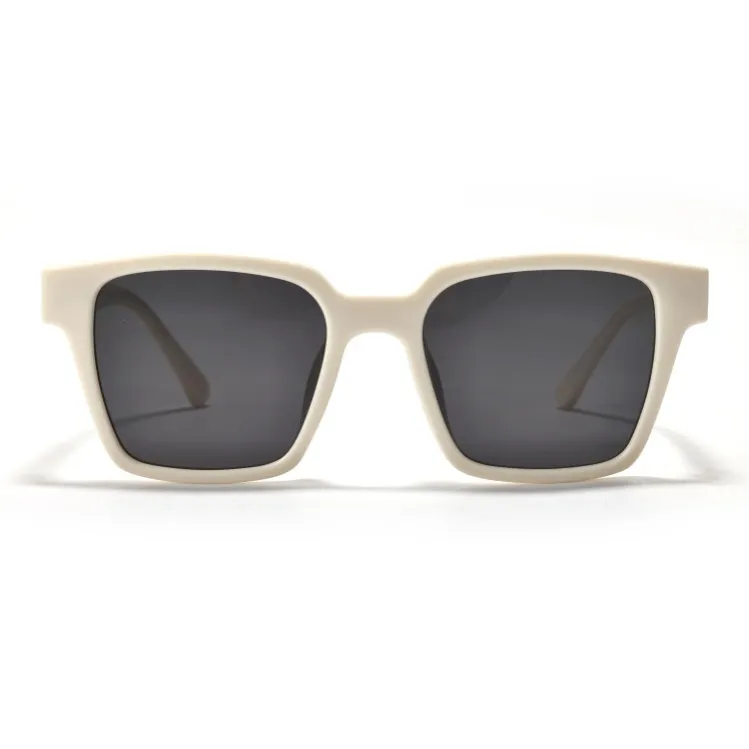 Sagawa Plate Frame TR/Memory Plastic Square Sunglasses Unisex-5