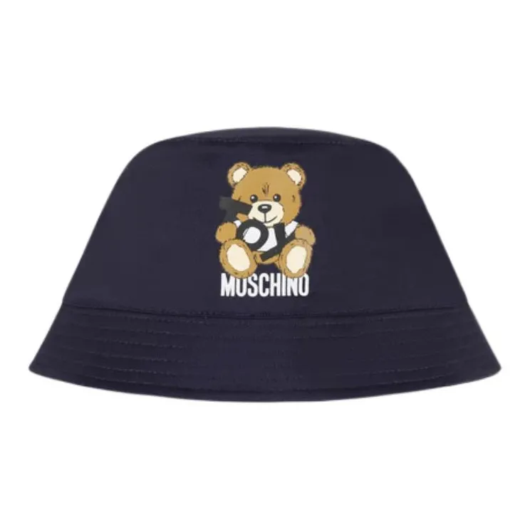 MOSCHINO Teddy Bear print Bucket Hat-0