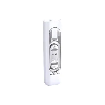 PISEN Type-C To Type-C 60W Push Button Design Comes With Card Extraction Tool Cables LT-AP40-285