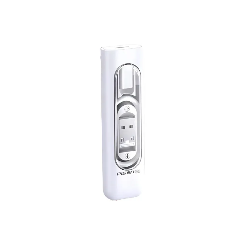 PISEN Type-C To Type-C 60W Push Button Design Comes With Card Extraction Tool Cables LT-AP40-285-0