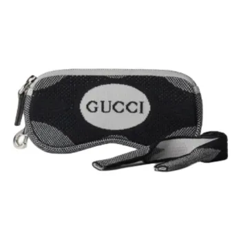 GUCCI Fabric Storage Bag Men's Black