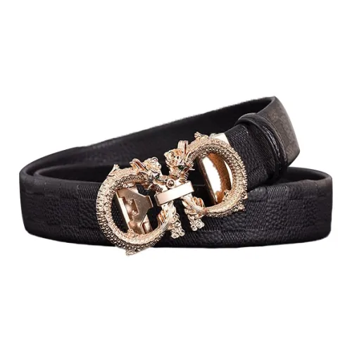 JKEM Cow Split Leather Leather Belts Unisex 3.5cm