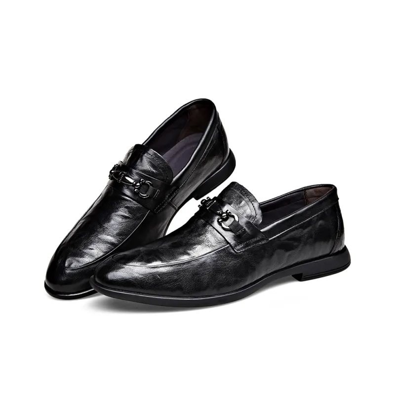 KACHILANG Dress Shoes Men Low Top-5