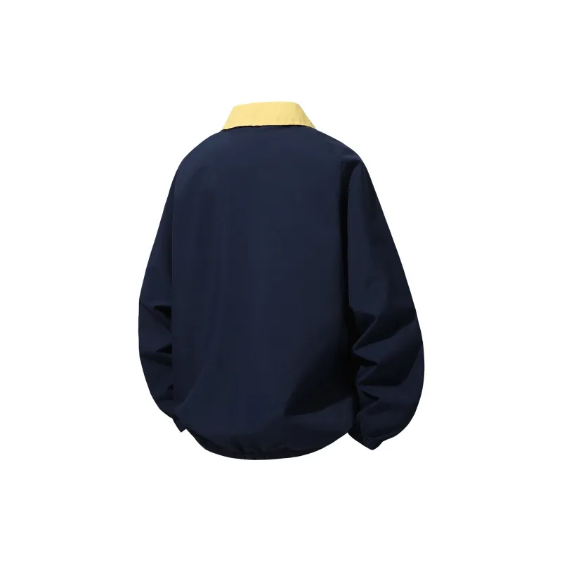 NCAA Jackets Coats Unisex Navy Blue-1