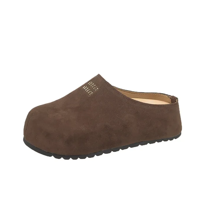 Nrillo Abrasion-Resistant Slip-Resistant Wrap-toe Slippers Women's-0
