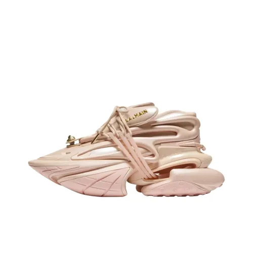 BALMAIN Unicorn Low Top Chunky Sneakers Women's Pink