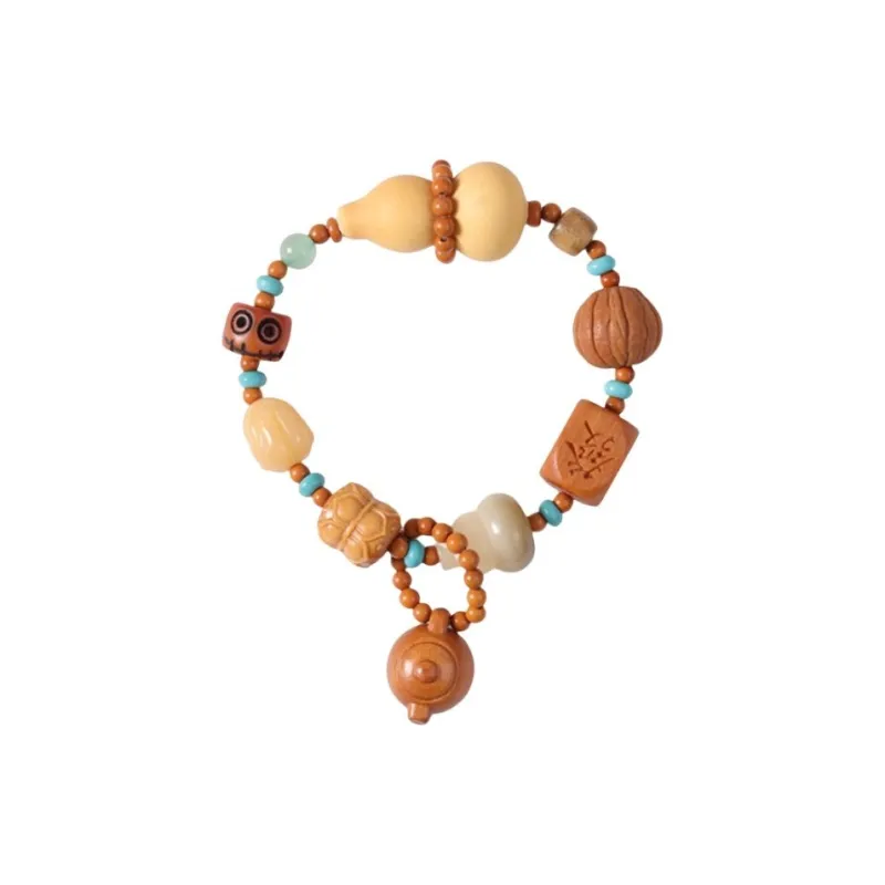 Red All Year Round Gourd Bracelets Women's-0
