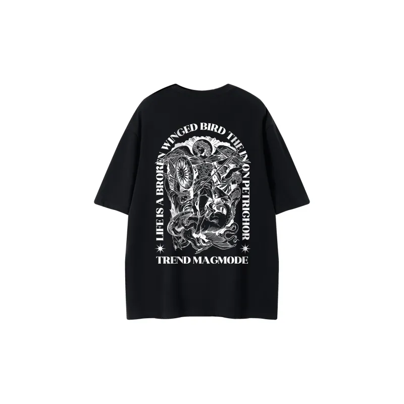 Magmode T-Shirt Unisex Navy Blue-9