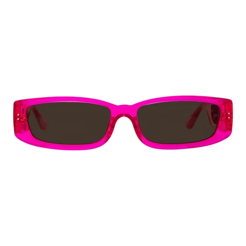 Linda Farrow Talita Rectangle frame Sunglasses-1