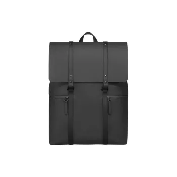 Gaston Luga Waterproof Eco Friendly Material Backpack Unisex Elegant Black