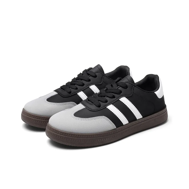 Strongman Skateboard Shoes Women's Black White-4