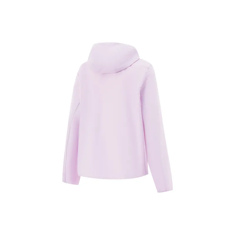 LiNing Fitness Series Trench Coat Women's Dusk Purple-1