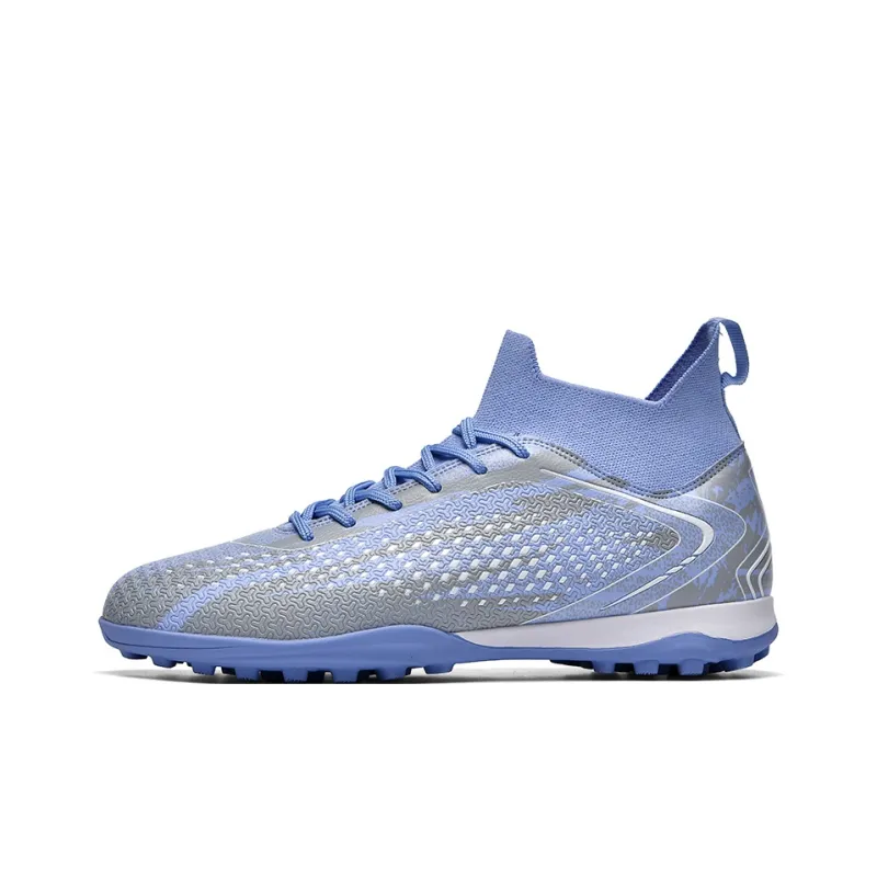 QIUTEXIONG FG Rubber Long Studs TF Rubber Broken Studs Cushioning Impact Resistant Soccer Shoes Unisex-18