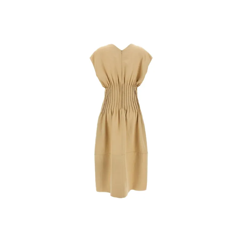 Fabiana Filippi Fitted Waist Sleeveless Dress-1