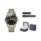 Steel Band Black Dial
