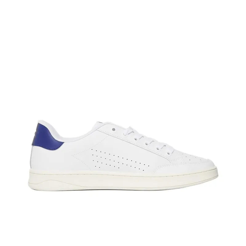 DIESEL S Athene VTG Low Top Skateboard Shoes Men's White Blue-1