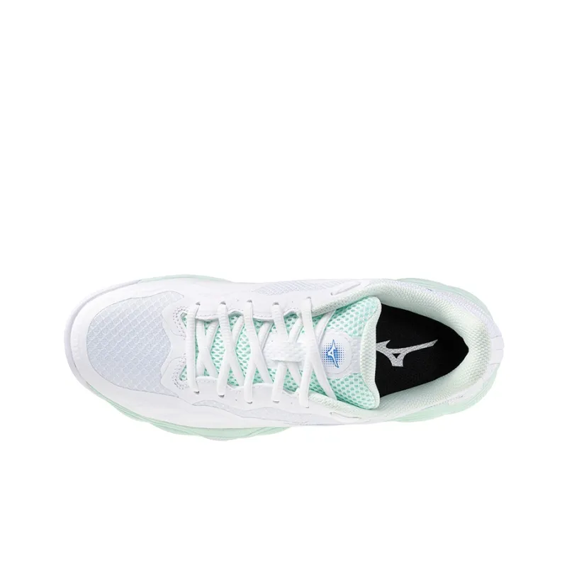 Mizuno Wave Enforce Cushioned Wear-Resistant Breathable Low-Top Tennis Shoes Women's White-2