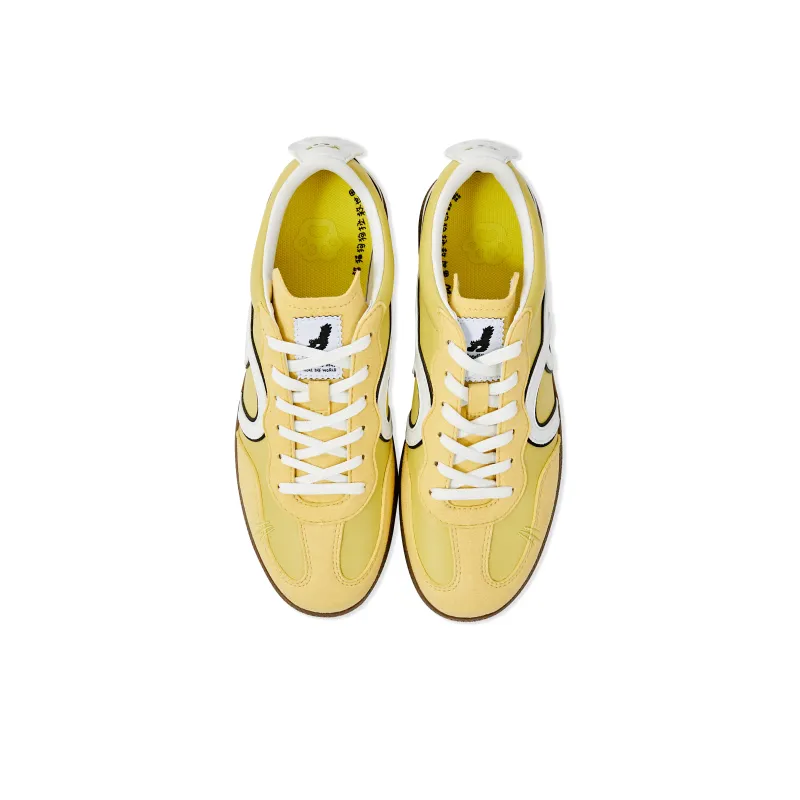 MOOD LIKE ME Low Top Cat Step German Army Trainers Skateboard Shoes Unisex Daisy Yellow-1
