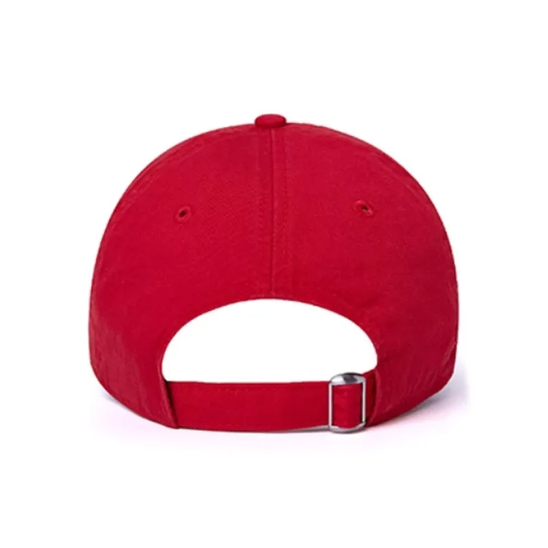 New Era Polyester, Cotton Baseball Caps Unisex Red-2