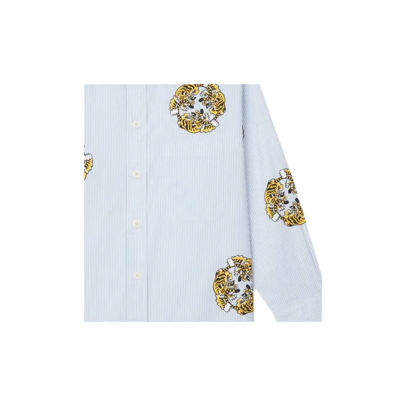 KENZO Verdy SS25 Shirt Men's Sky Blue-2