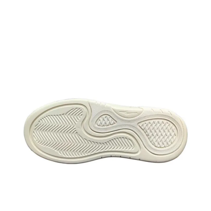 Erke Non slip Lightweight Low Top Skateboard Shoes Unisex White Gray-2