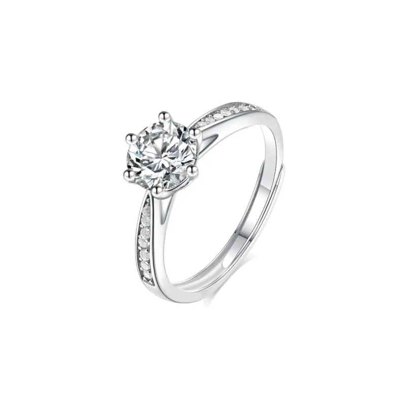 JUICY GRAPE S925 Silver Moissanite Rings Unisex-0
