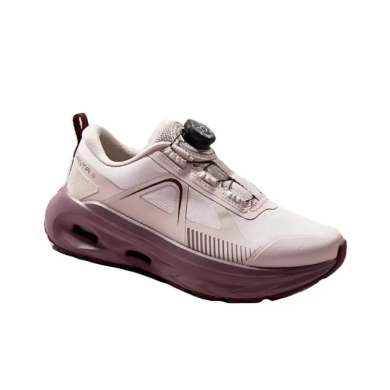 Anta Divine Pro Anti-Slip Wear-Resistant Low-Top Casual Shoes Women's Pink Purple-1