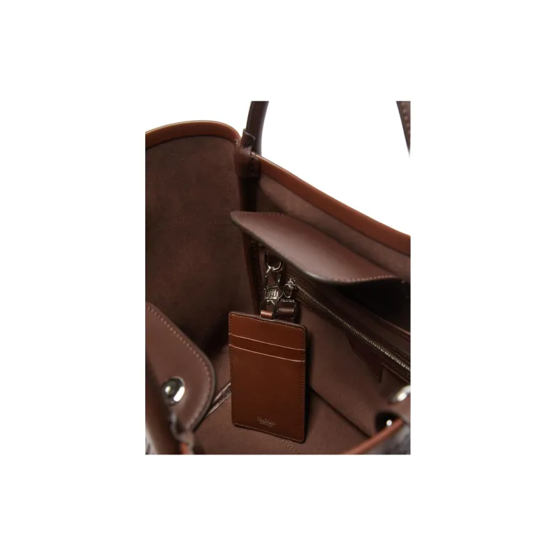 MaxMara Polyamide One Shoulder Handbag Small Size Women's Dark Brown-5