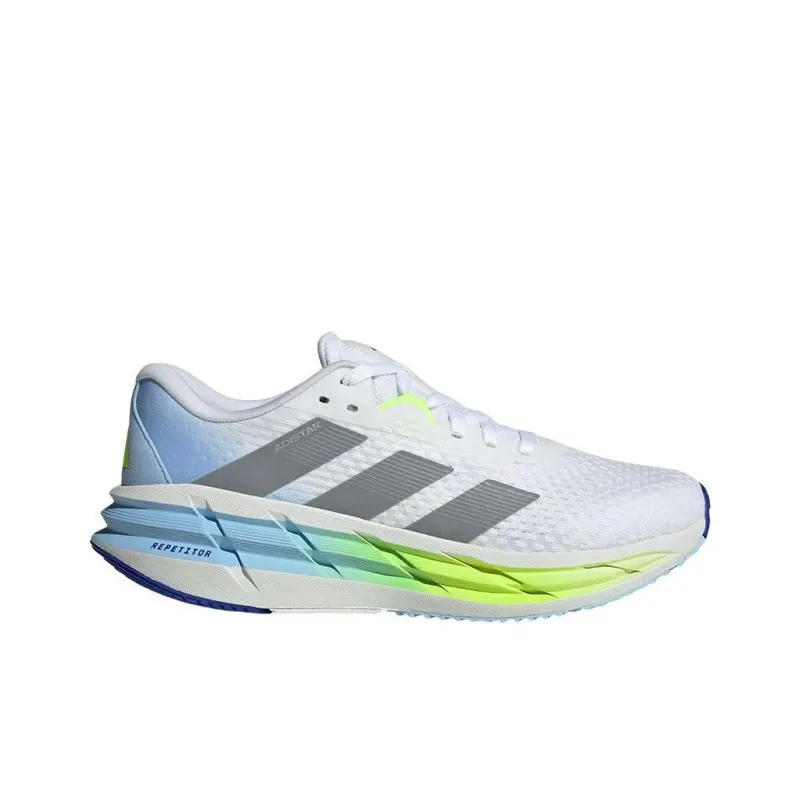 Adidas ADISTAR 3 Anti-Slip Wear-Resistant Low-Top Casual Running Shoes Men's White-1