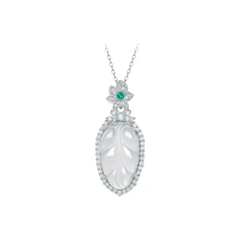 Century Edge Jewelry Chalcedony Jade Necklaces Women's