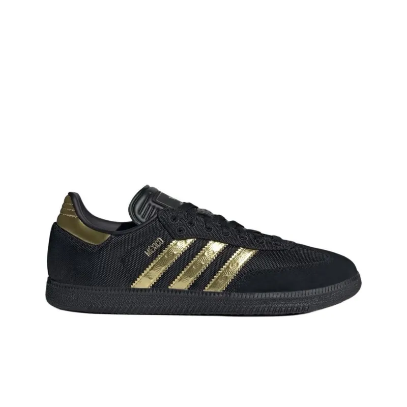 Adidas Samba Og Mexico Black Gold Metallic-1