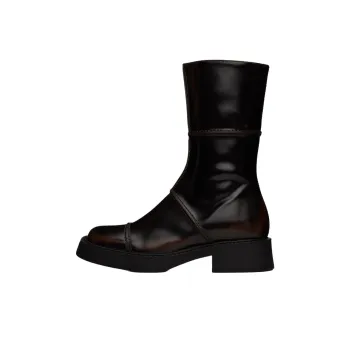 MIISTA Ankle Boots Women's Black Brown