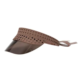 DIOR Polyamide, Resin Sun Protection Hats Women's Brown