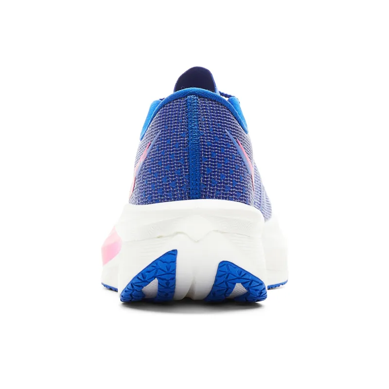 PEAK Cushioning Rebound Abrasion Resistant Slip Resistant Low Top Running Shoes Men's Glossy Finish Blue Rose Red-4