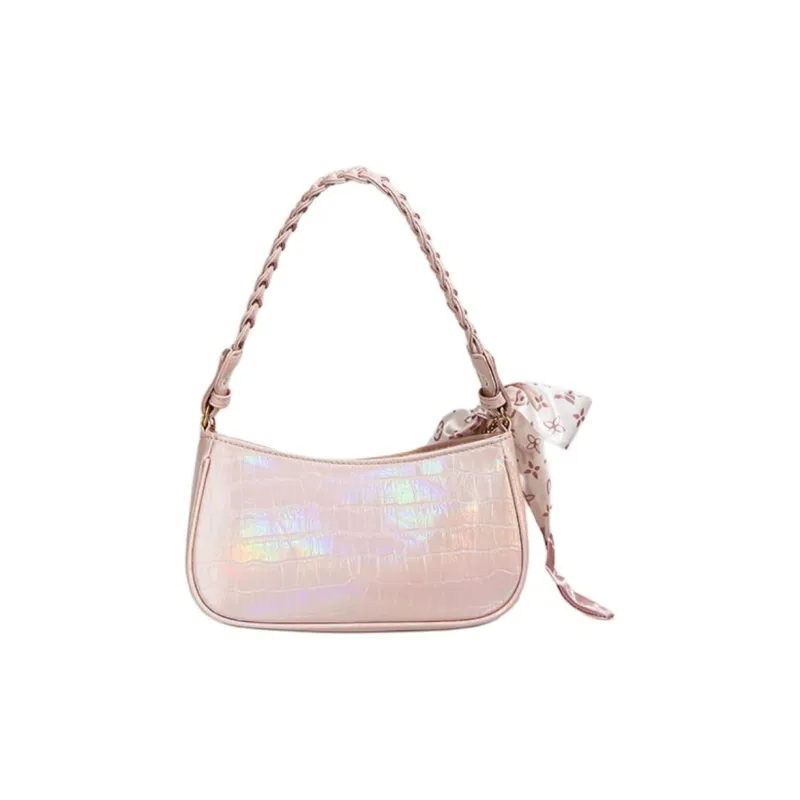SEPTWOLVES PU Shoulder Bag, Crossbody Bag, Handbag Medium Size Women's Pink-3