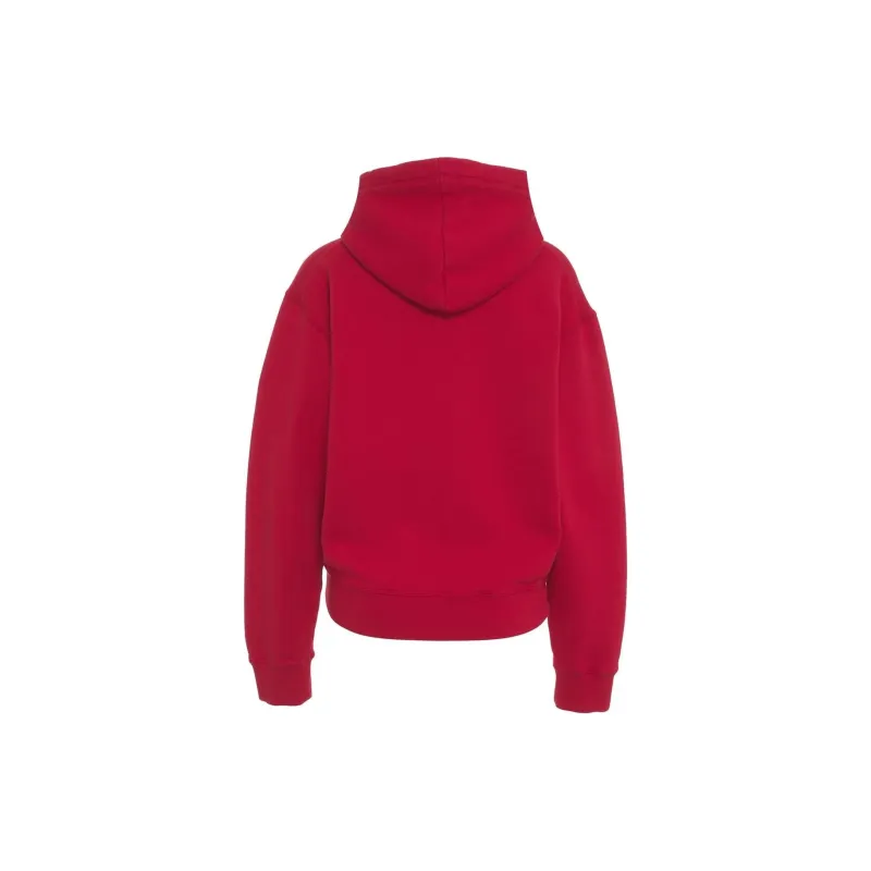 DSQUARED 2 Logo Printed Drawstring Hoodie-1