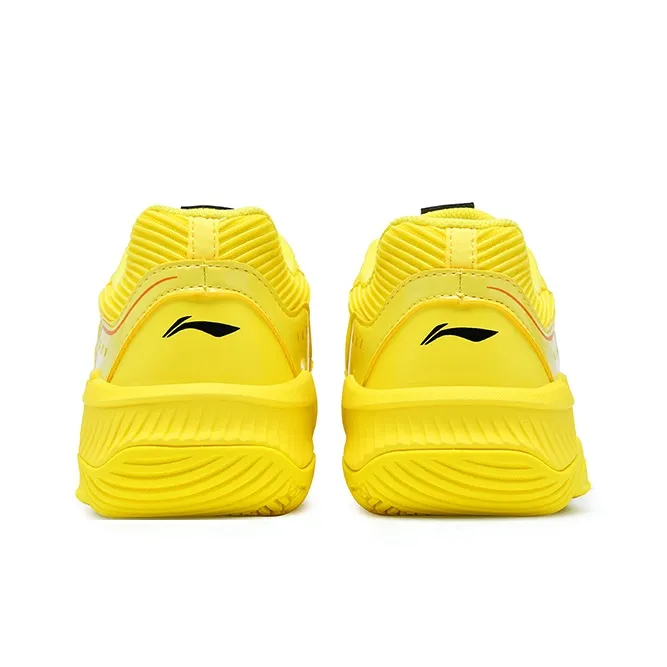 LiNing Thunder Training Cushioning Breathable Low-Top Badminton Shoes Unisex Bright Yellow-3