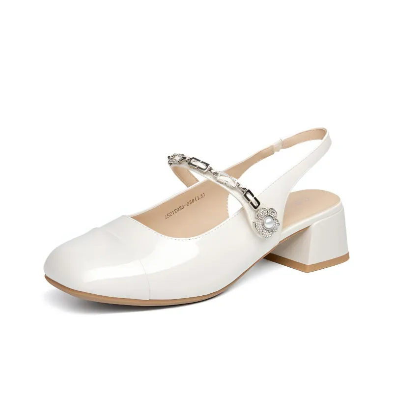 GEMEIQ Chunky Heel High Heels Women's-7