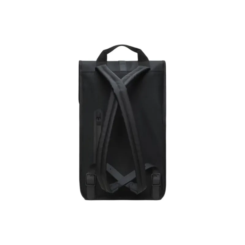 Rains PU Backpack Unisex Black & Green-1