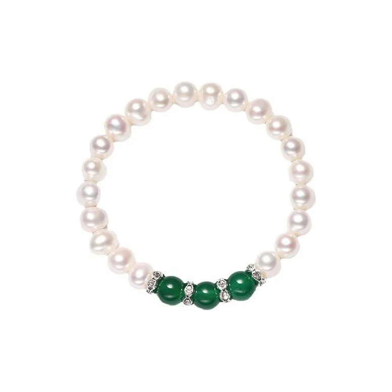 ZHOUBAIFU Pearl Bracelets Unisex-0