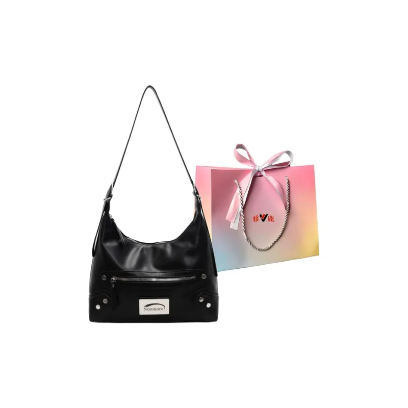 Yalu PU Shoulder Bag, Handbag, Crossbody Bag Regular Women's Black/Ecru/Burgundy/Pink-0