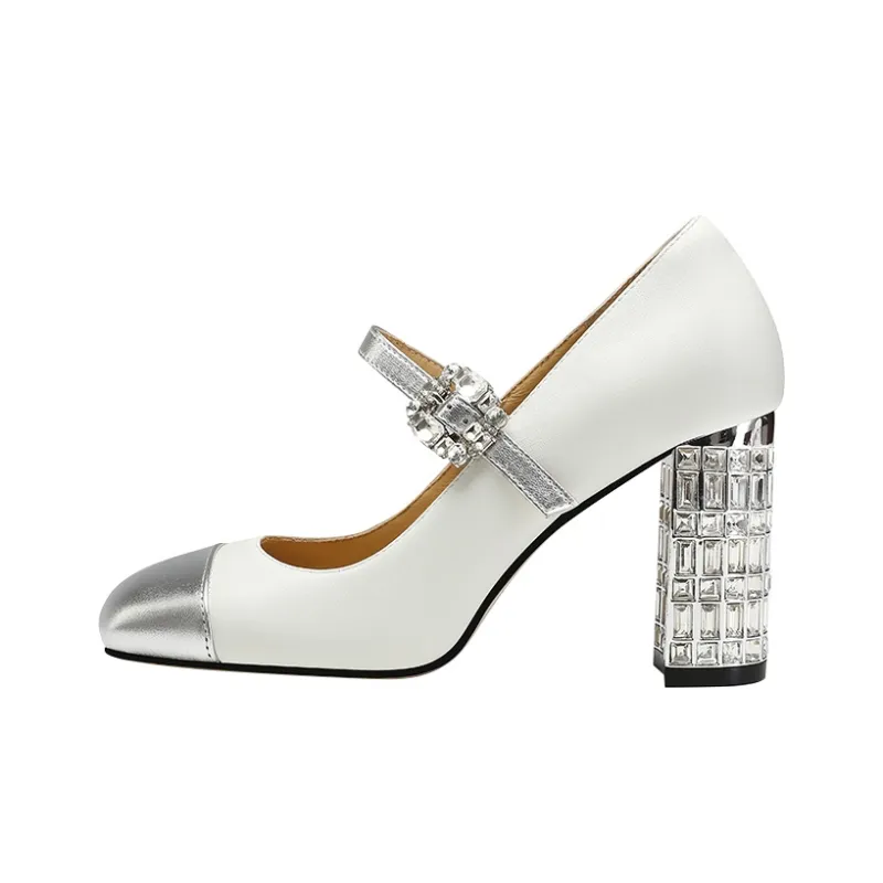 Princess & Isabel Chunky Heel High Heels Women's-0